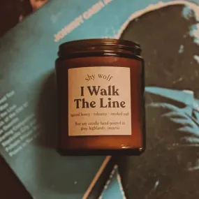 I Walk The Line Soy Wax Candle