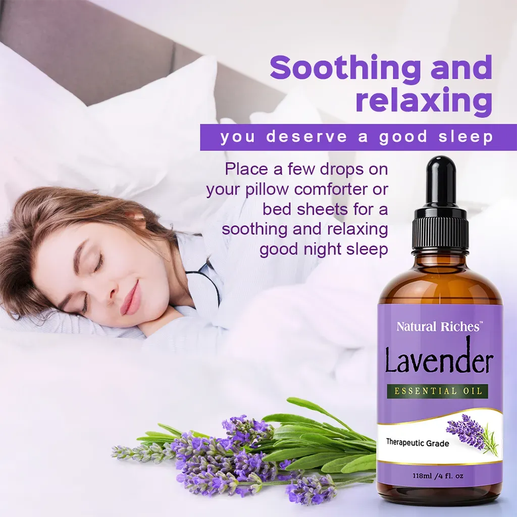 Lavender Essential Oil 4 fl oz.