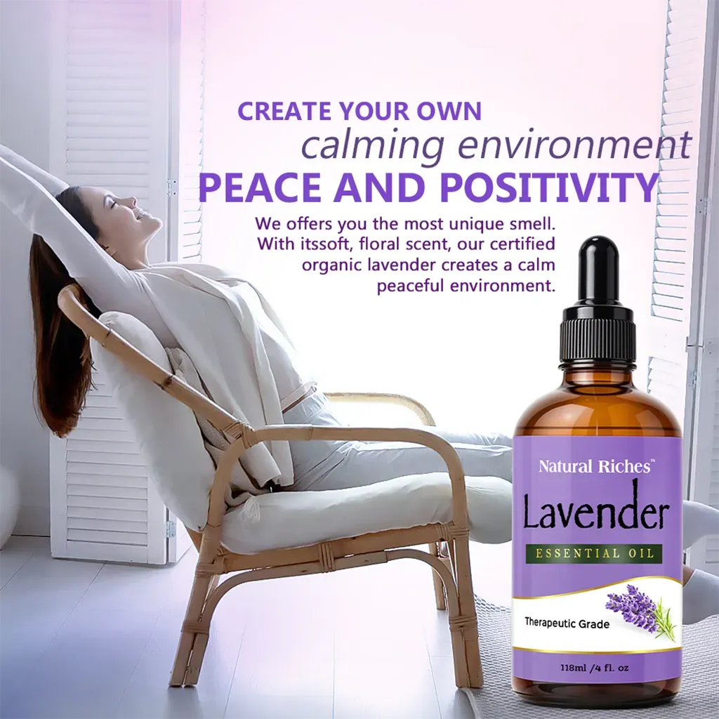Lavender Essential Oil 4 fl oz.