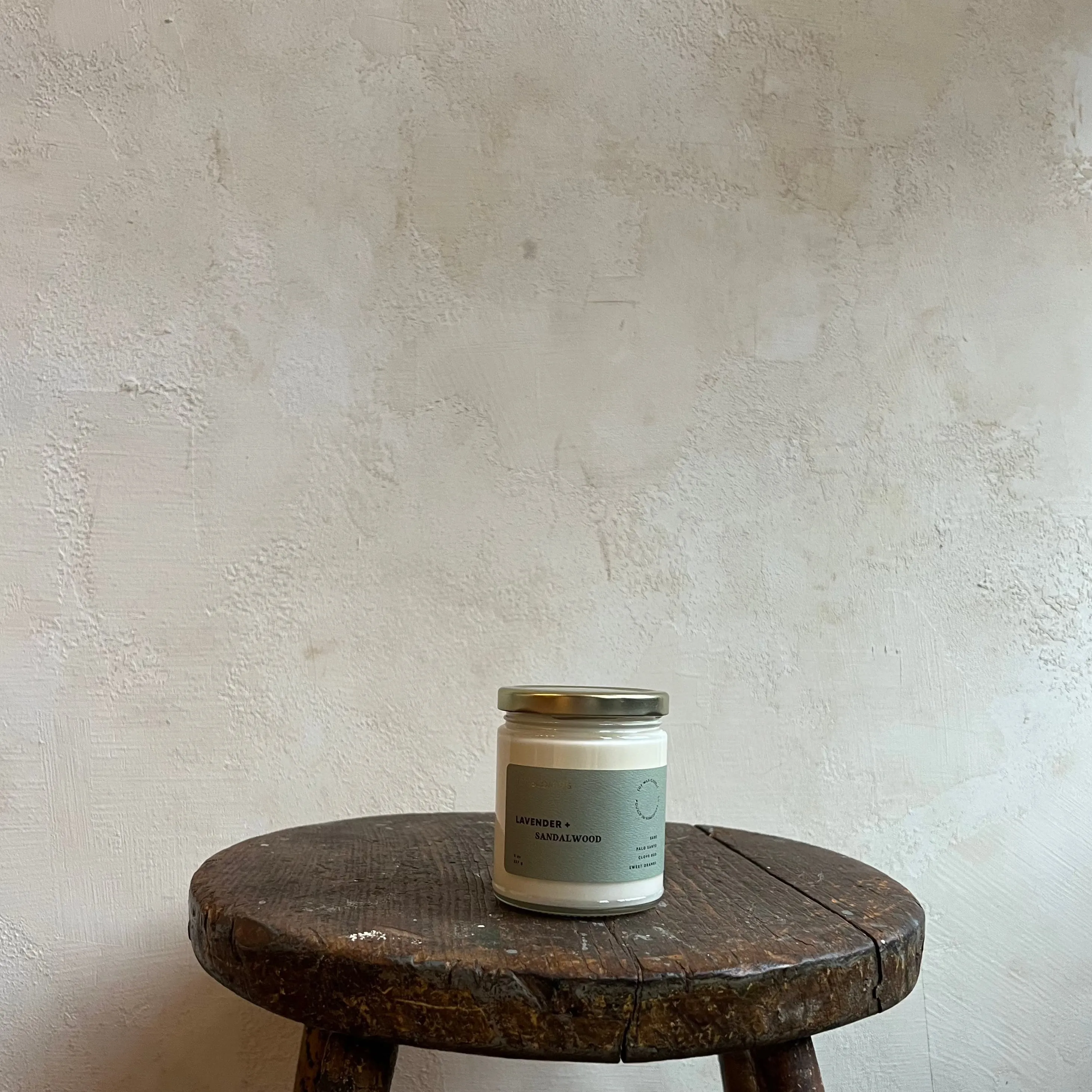 Lavender   Sandalwood  Candle