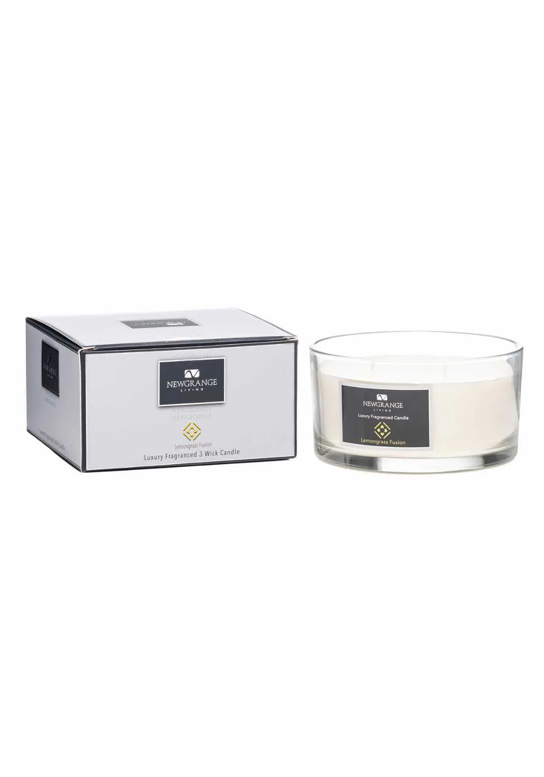Lemongrass Fusion Luxury 3 Wick Candle