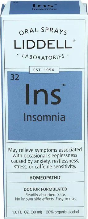 Liddell Insomnia Spray 1 Oz