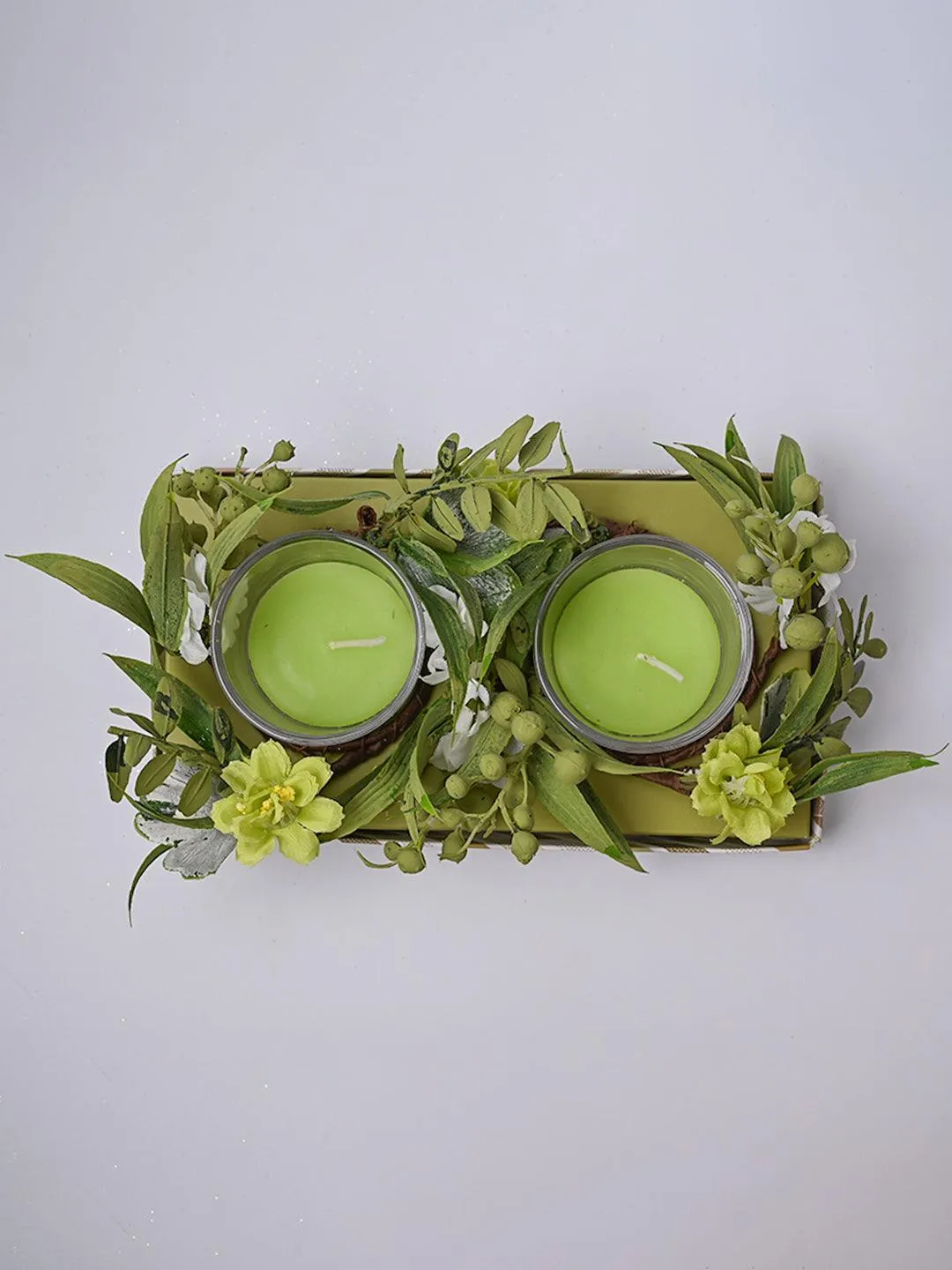 Lily Scented Candles Pack Of 2
