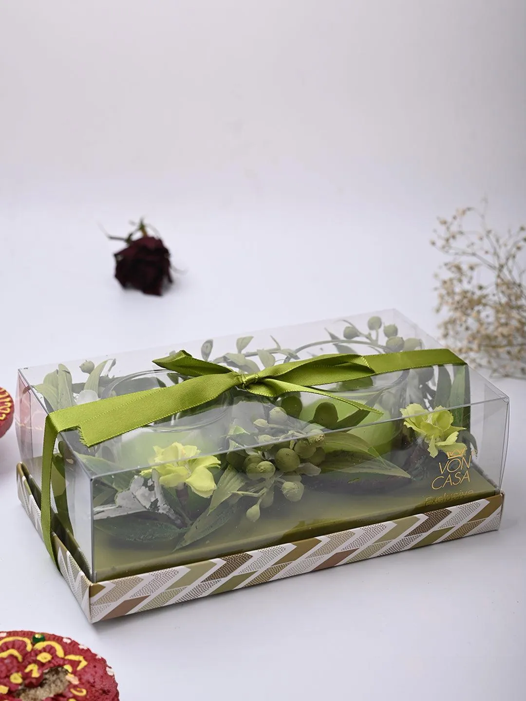 Lily Scented Candles Pack Of 2