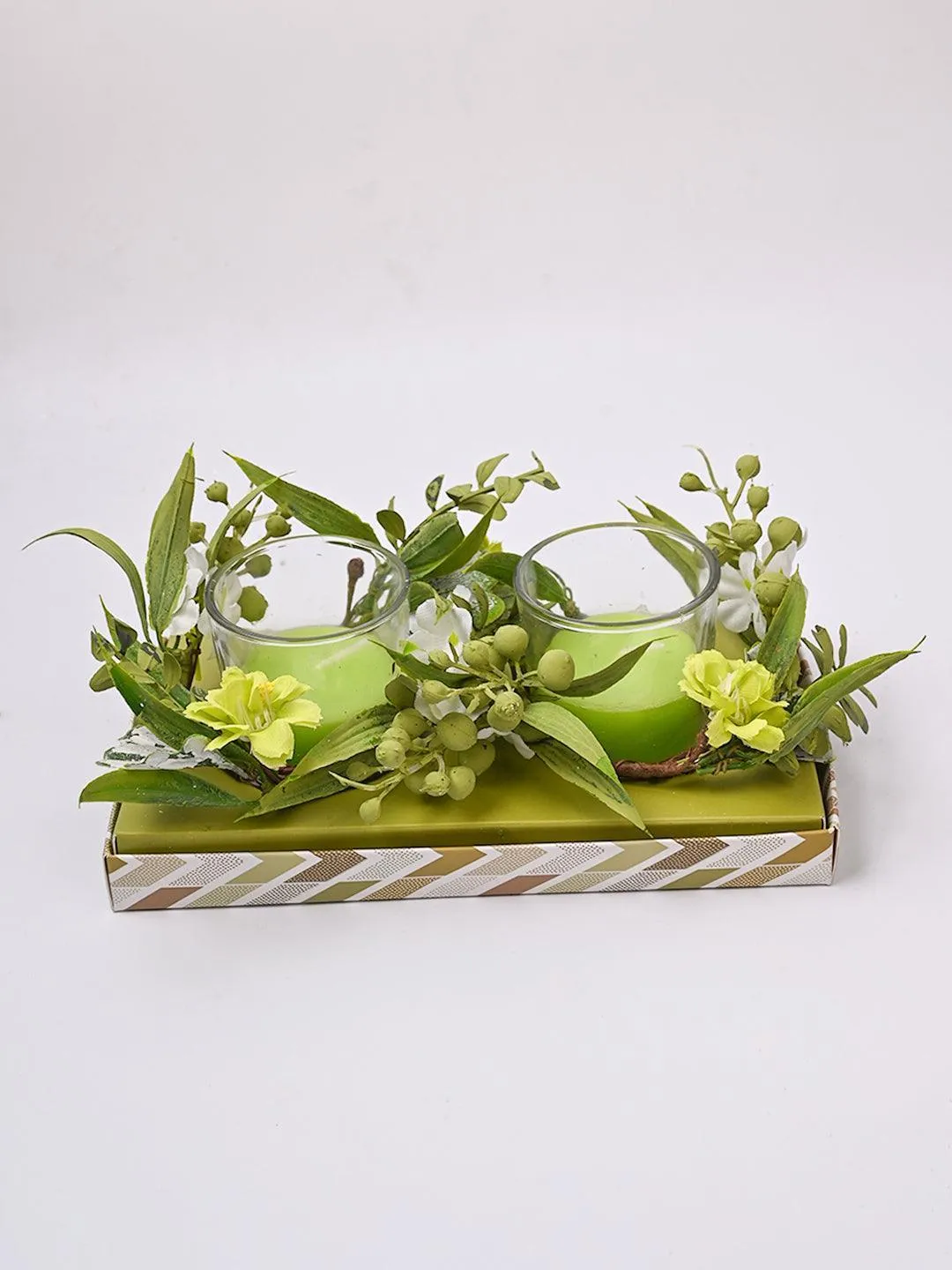 Lily Scented Candles Pack Of 2