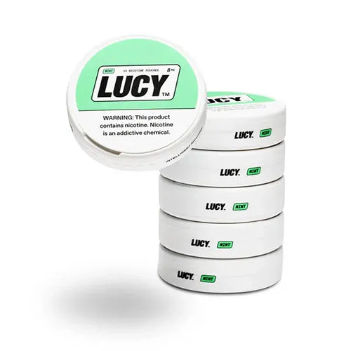 Lucy Nicotine Pouches (15ct Can)(5-Can Pack)