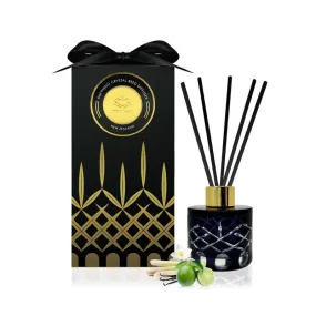 Luxury Crystal Reed Diffuser - Persian Lime & Lemongrass Odour Eliminator (100ml)