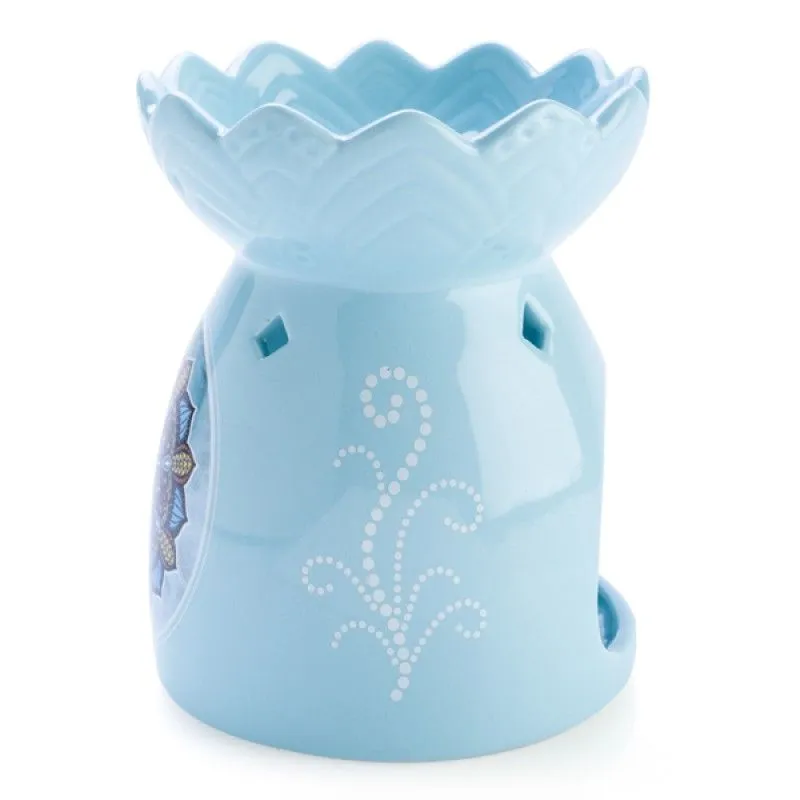 Mandala Oil Burner - 11.2cm x 11.2cm x 14cm