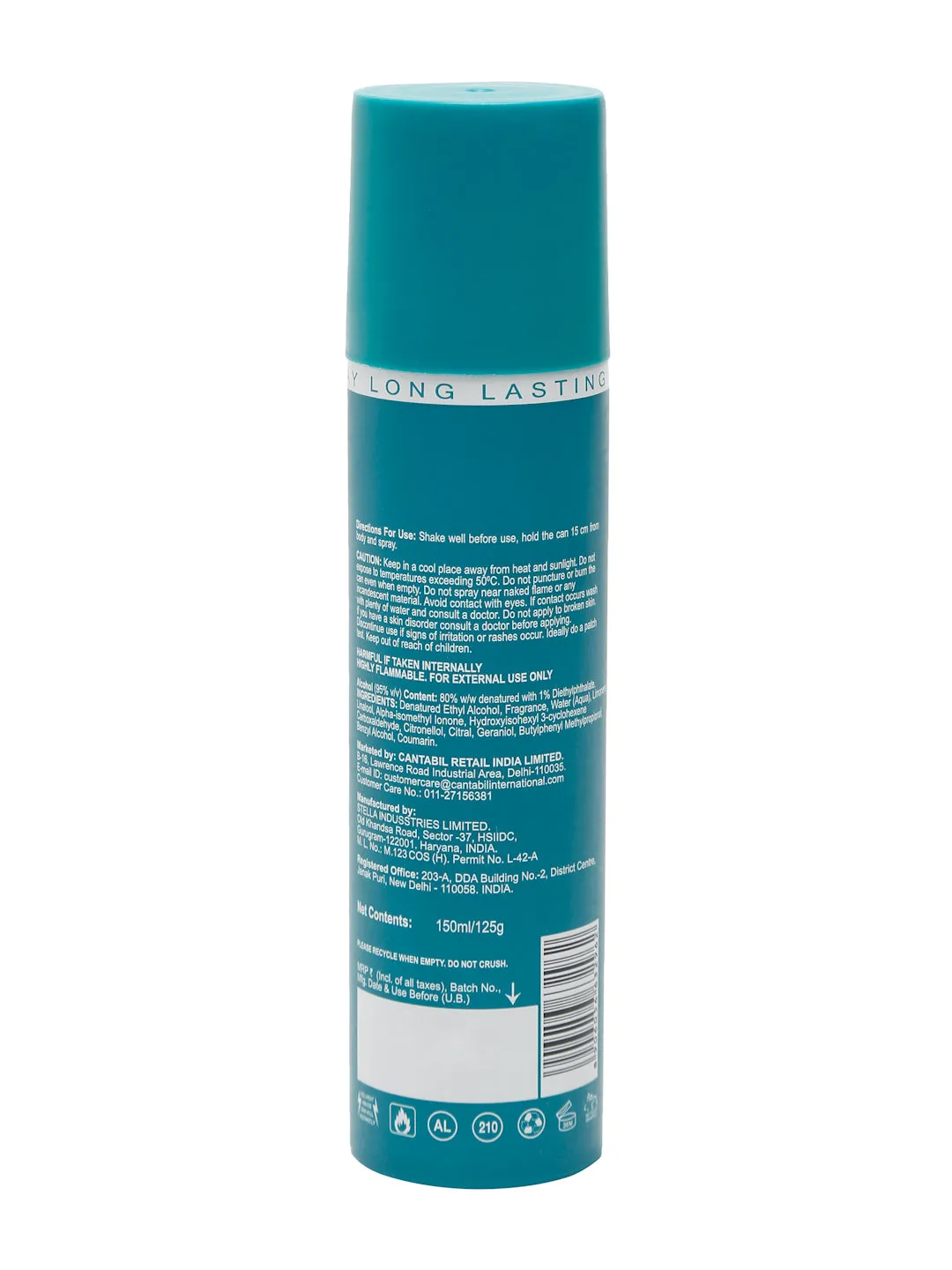 Men Set of 3 Deodorant Sprays