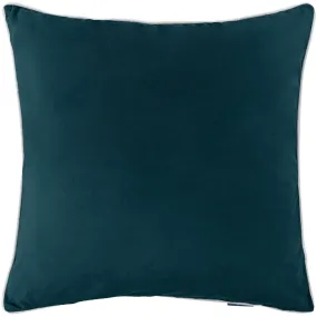 Mirage Haven Gun Velvet Forest Green 50x50cm Cushion Cover