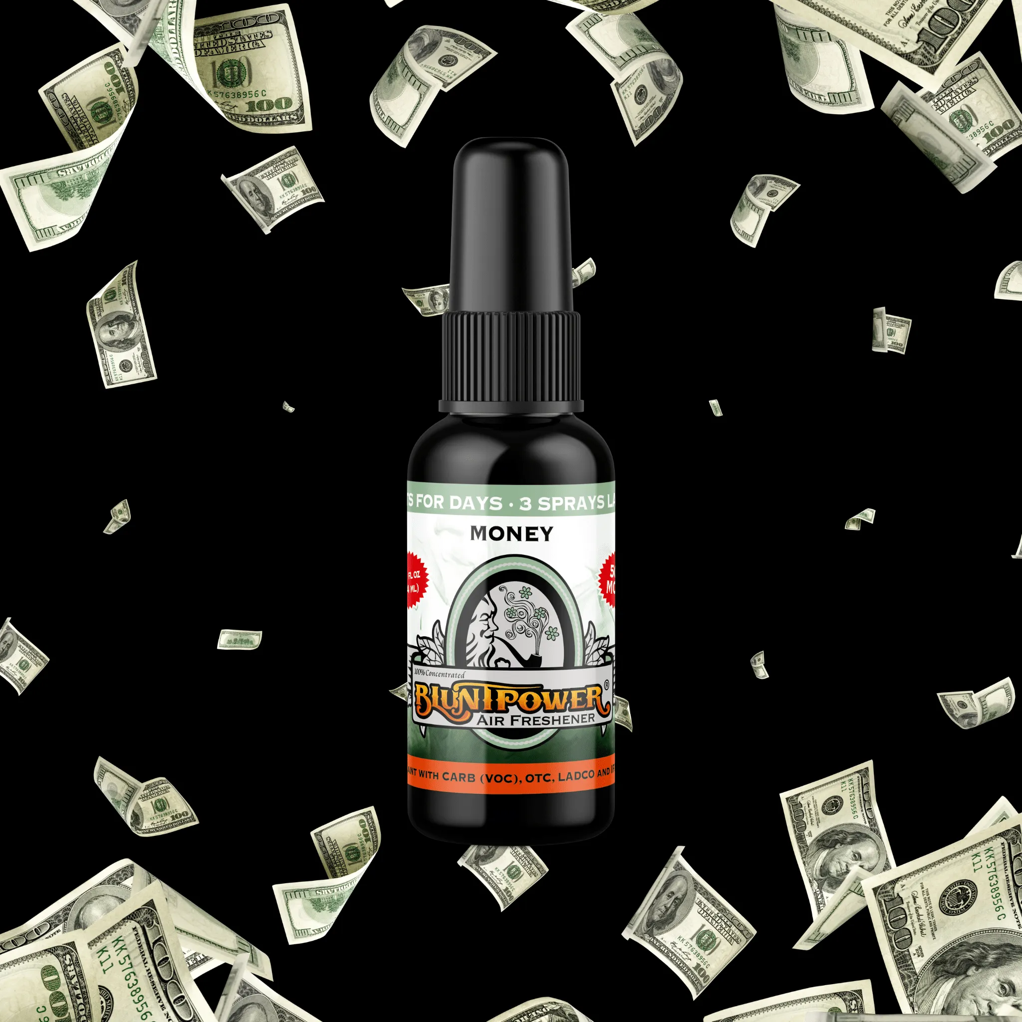 Money Air Freshener Spray