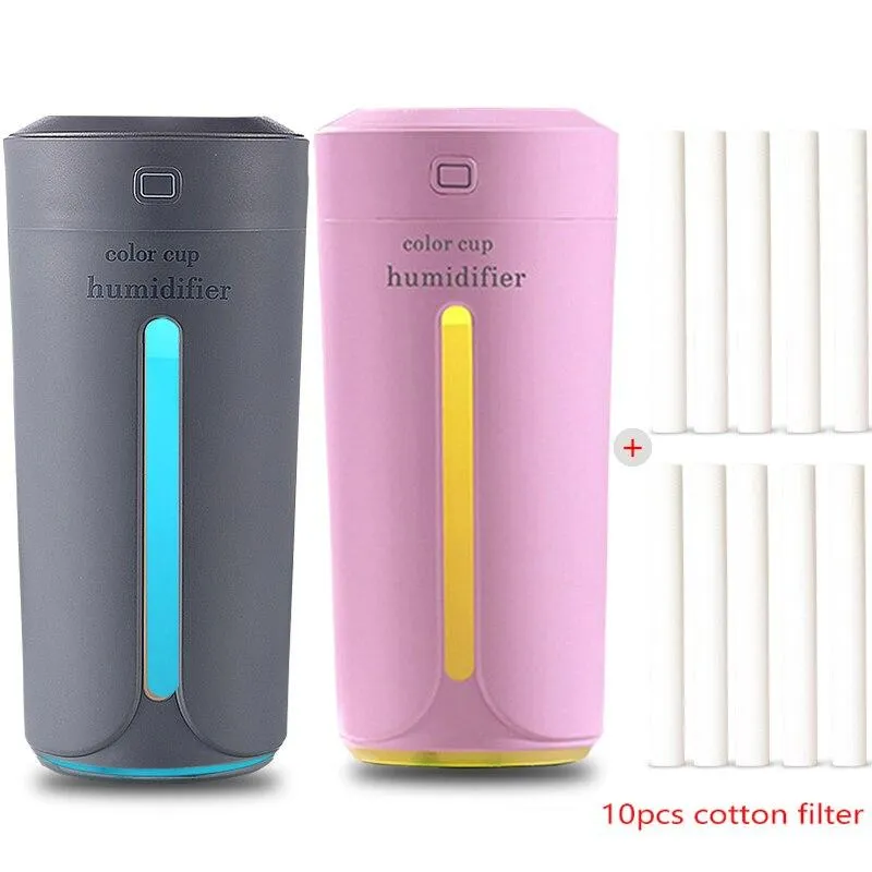 Nano Technology Mute Design 7 Colour Lights Humidifier Diffuser