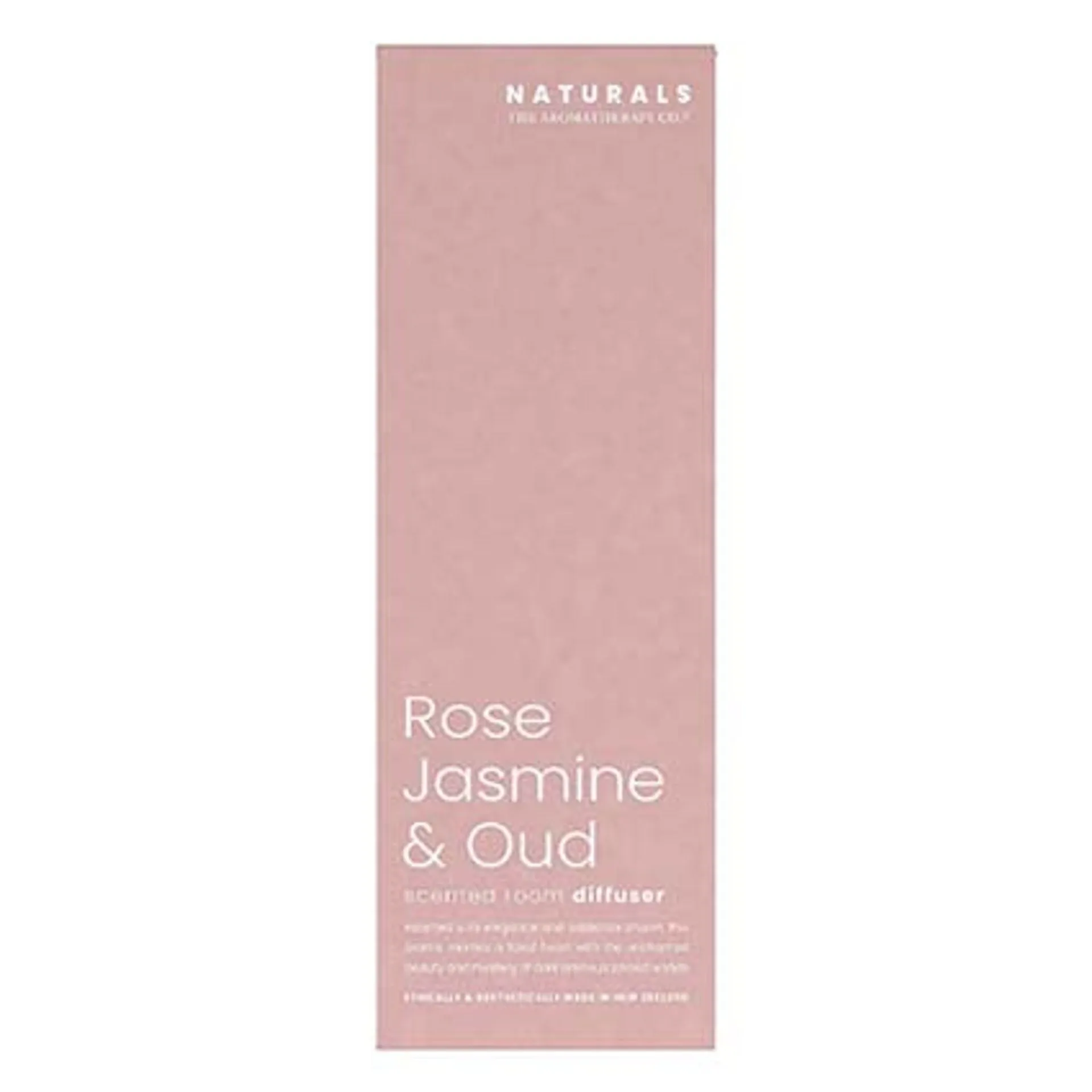 Naturals Reed Diffuser | Rose Jasmine & Oud