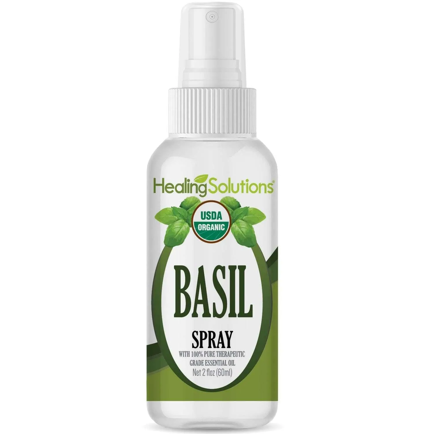Organic Basil Essential Oil Spray