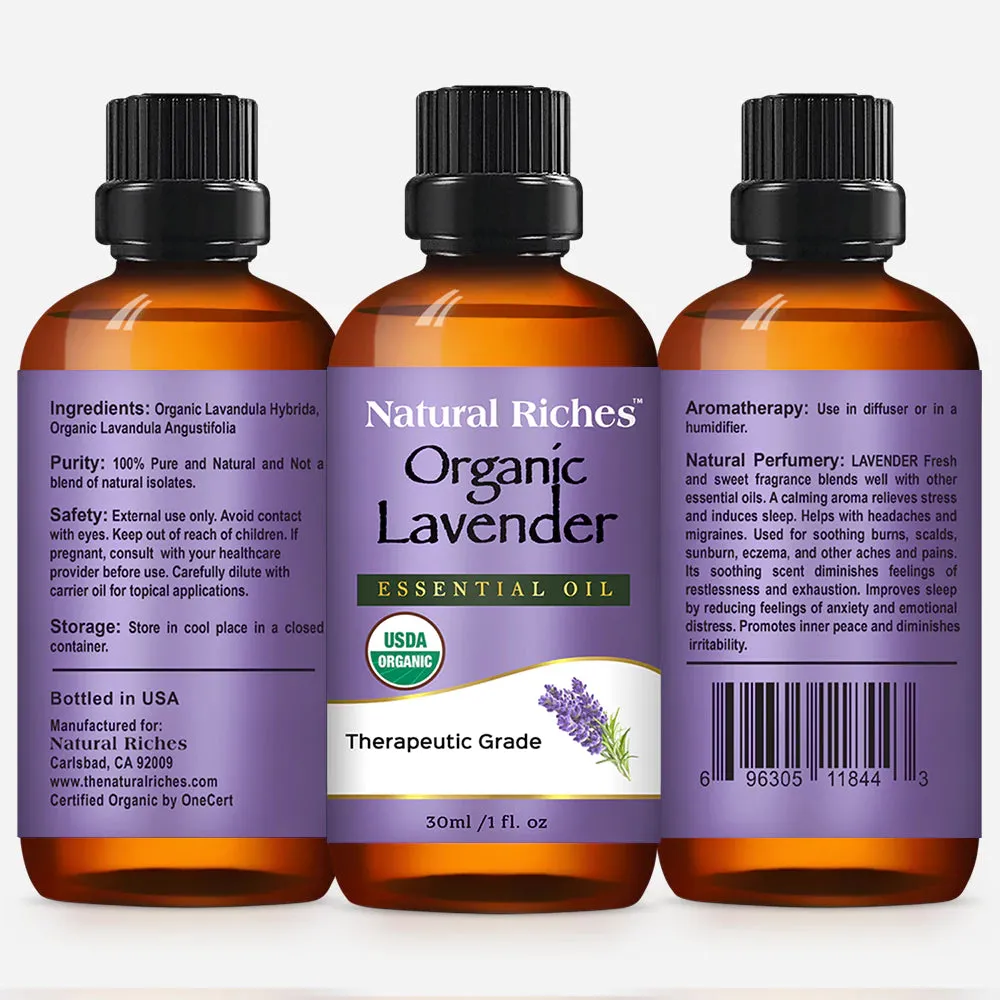 Organic Lavender Essential Oil