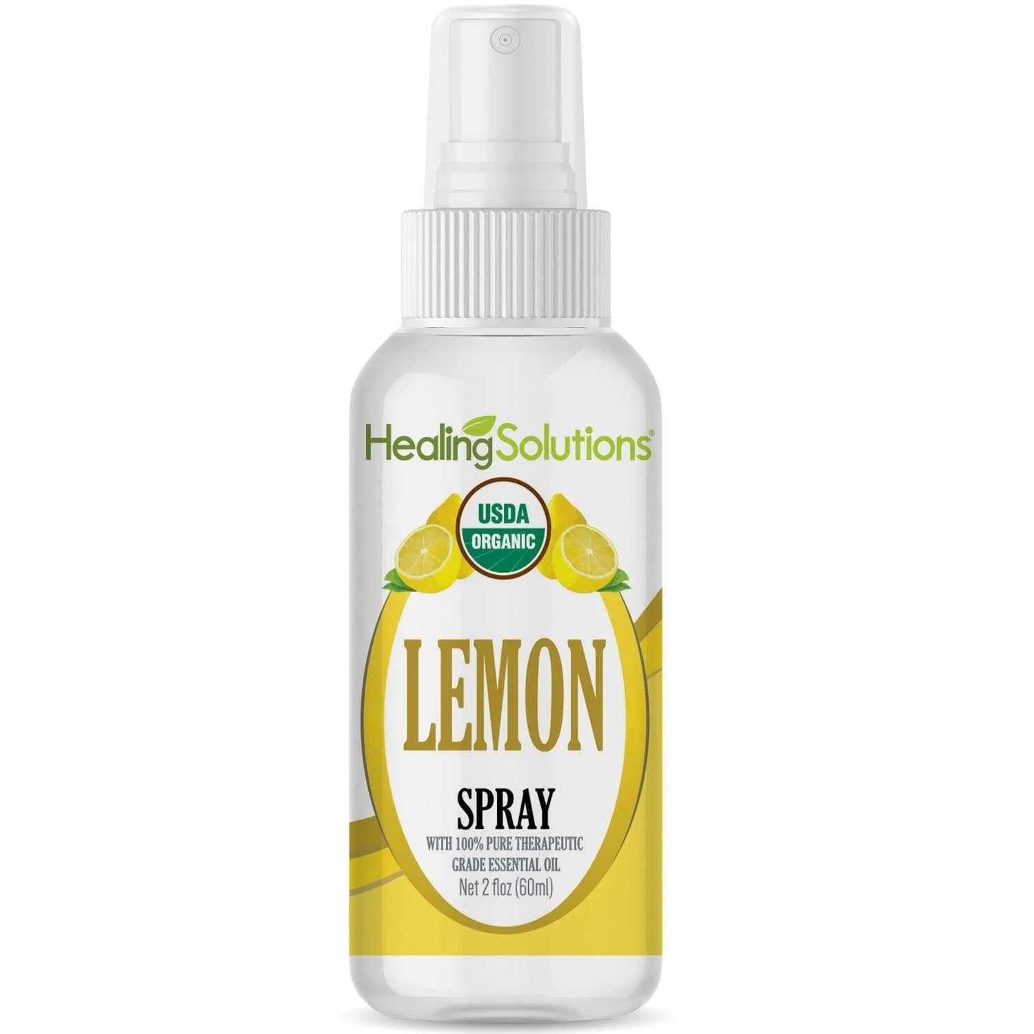 Organic Lemon Essential Oil Spray