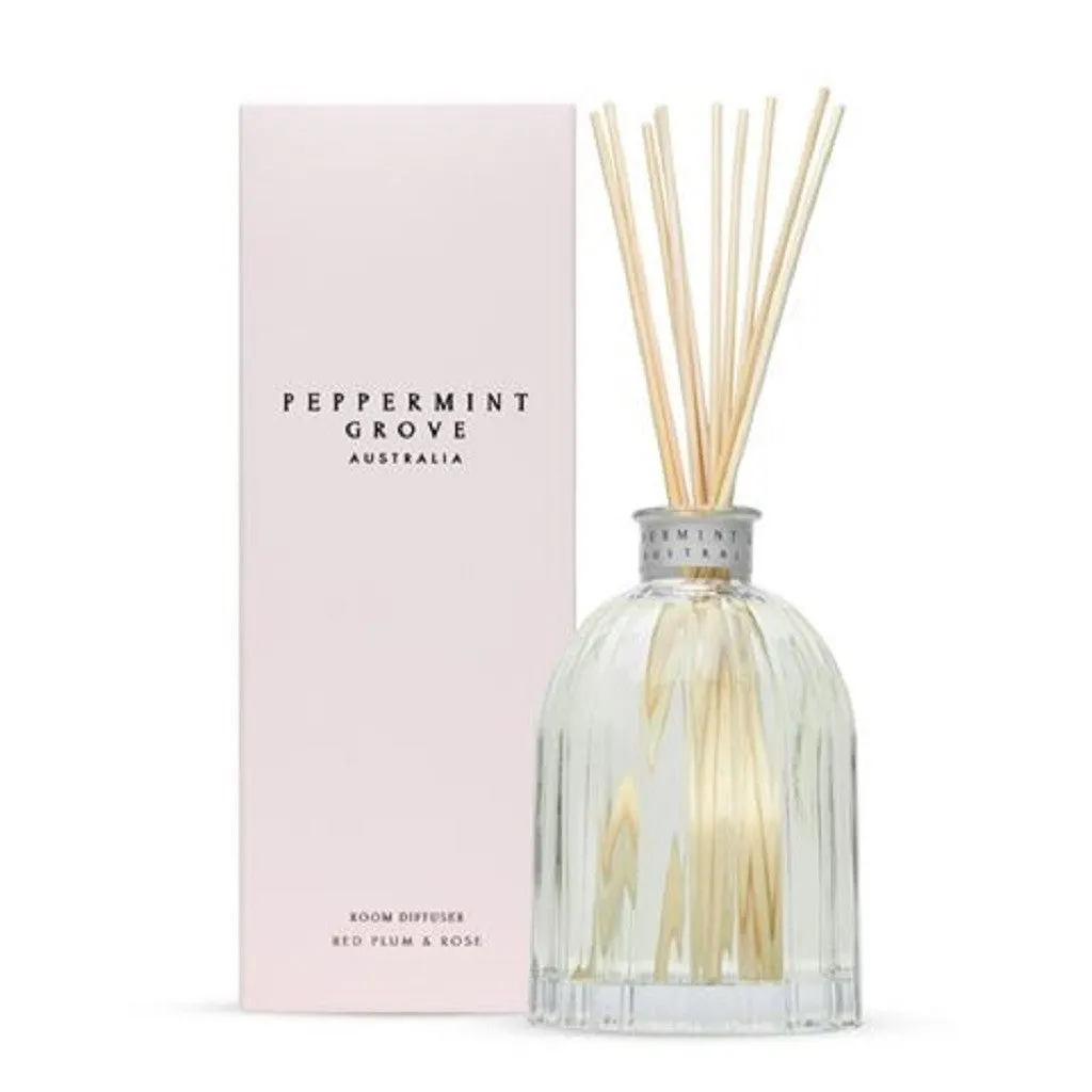 Peppermint Grove Diffuser 100ml - Red Plum & Rose
