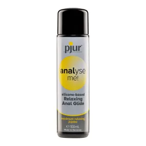 pjur Analyse Me Silicone Based Relaxing Anal Glide Lubricant with Maximum Relaxing Jojoba 100mls