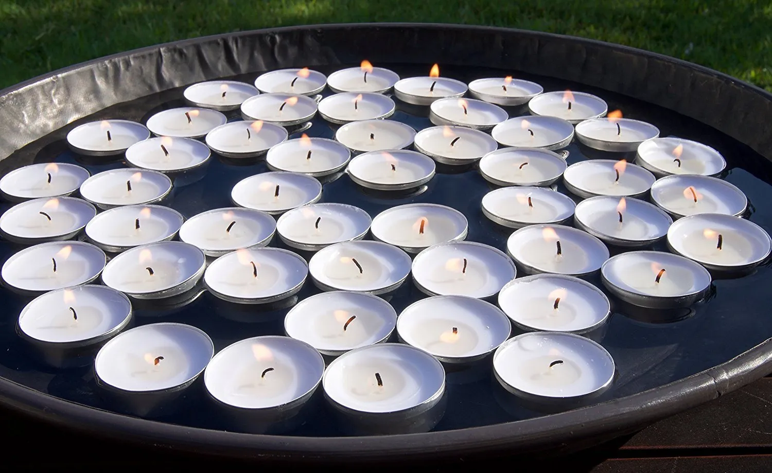 Pure Source India Tea Light Candle Set of 200 Pcs 3 Hrs Burning