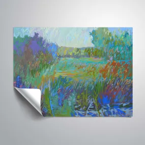 "Color Field no. 67" Removable Wall Art Mural