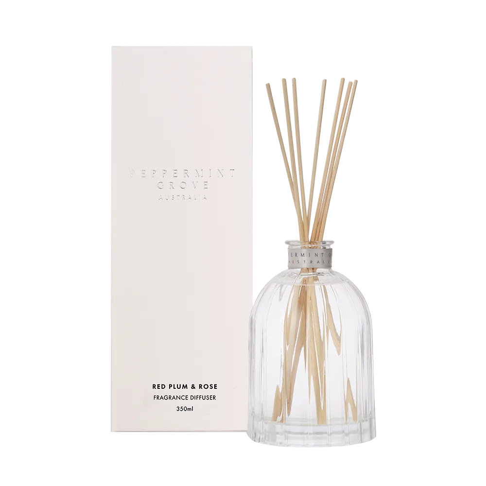 Red Plum & Rose Fragrance Diffuser 350ml