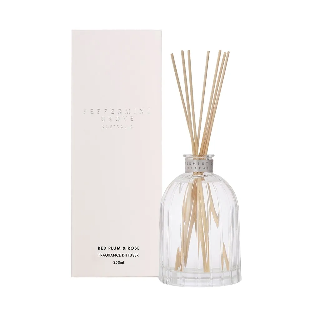 Red Plum & Rose Fragrance Diffuser 350ml
