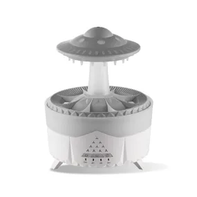 Remote Control Raindrop Cloud Humidifier 7 Colors LED Lamp UFO Aroma Diffusers | X01