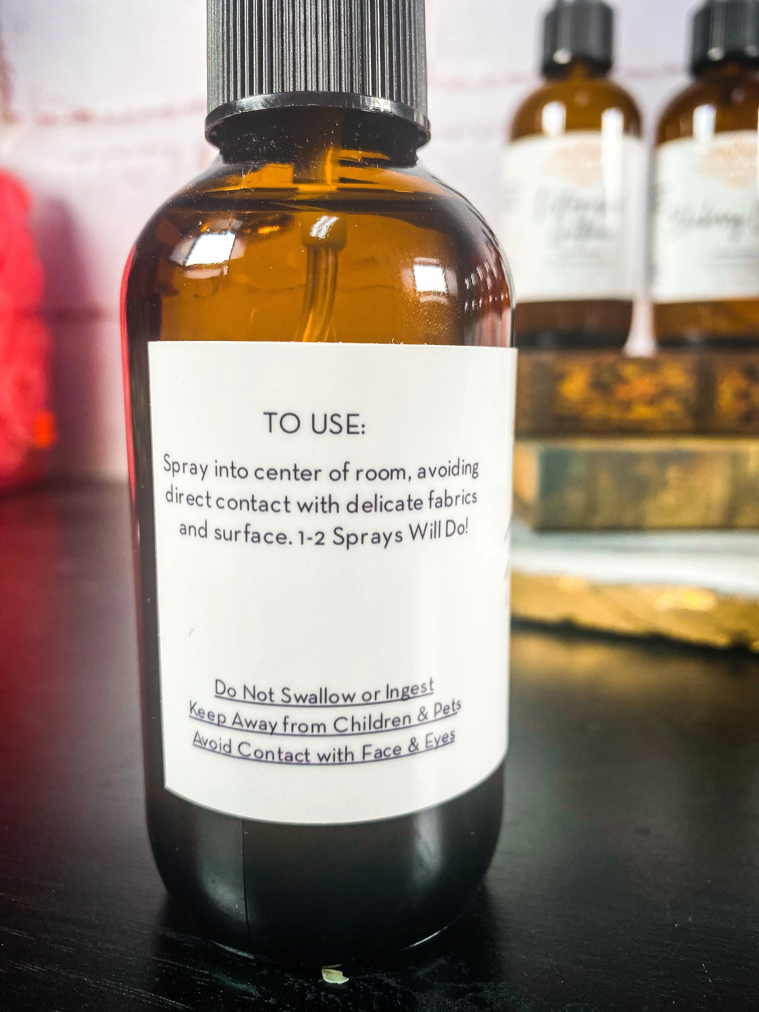 Room & Linen Spray (Earthy Scents)