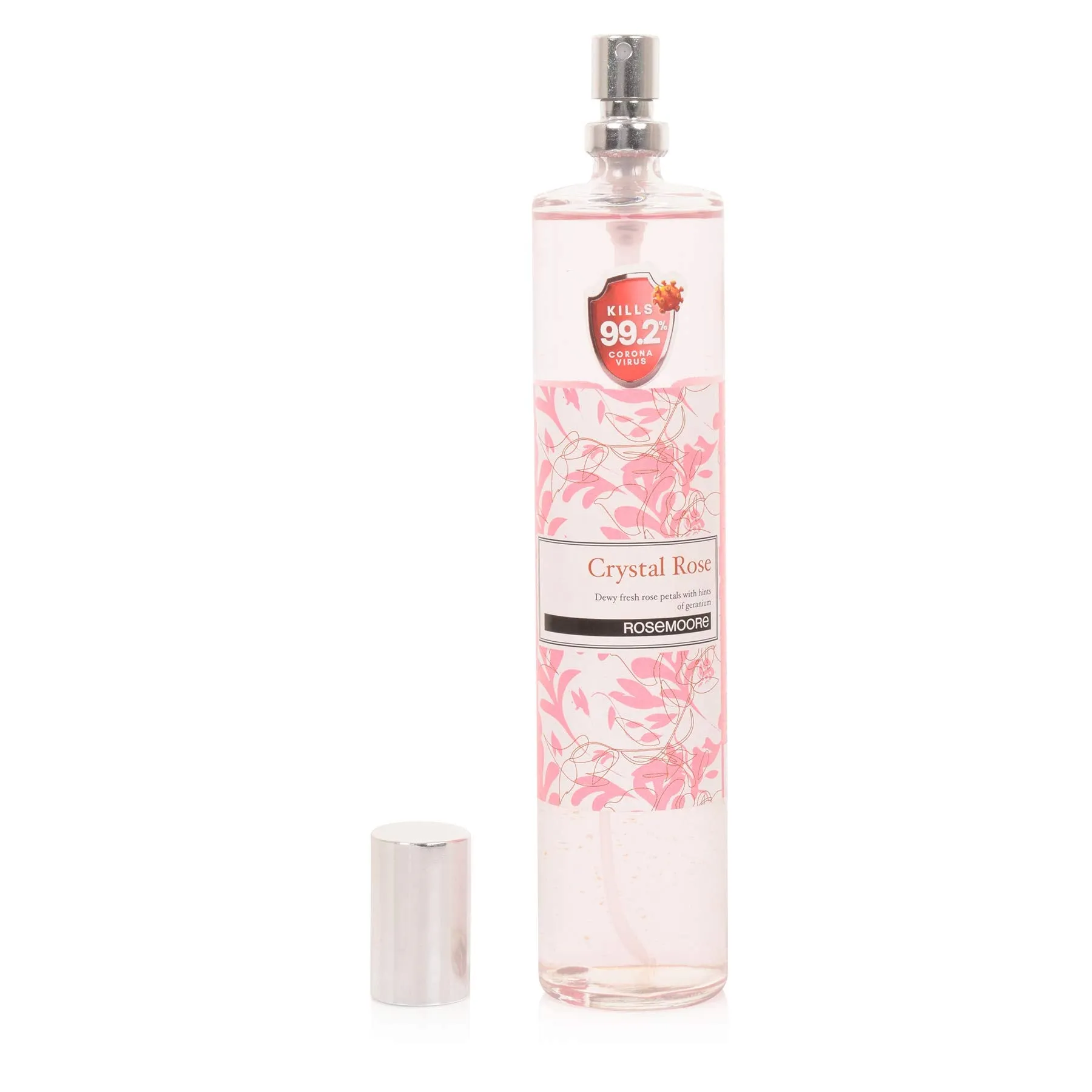 Rosemoore Home Scented Room Spray, Room Freshener, Fragrance for Living Room, Washroom, Bedroom, Office - Crystal Rose, 100 ML