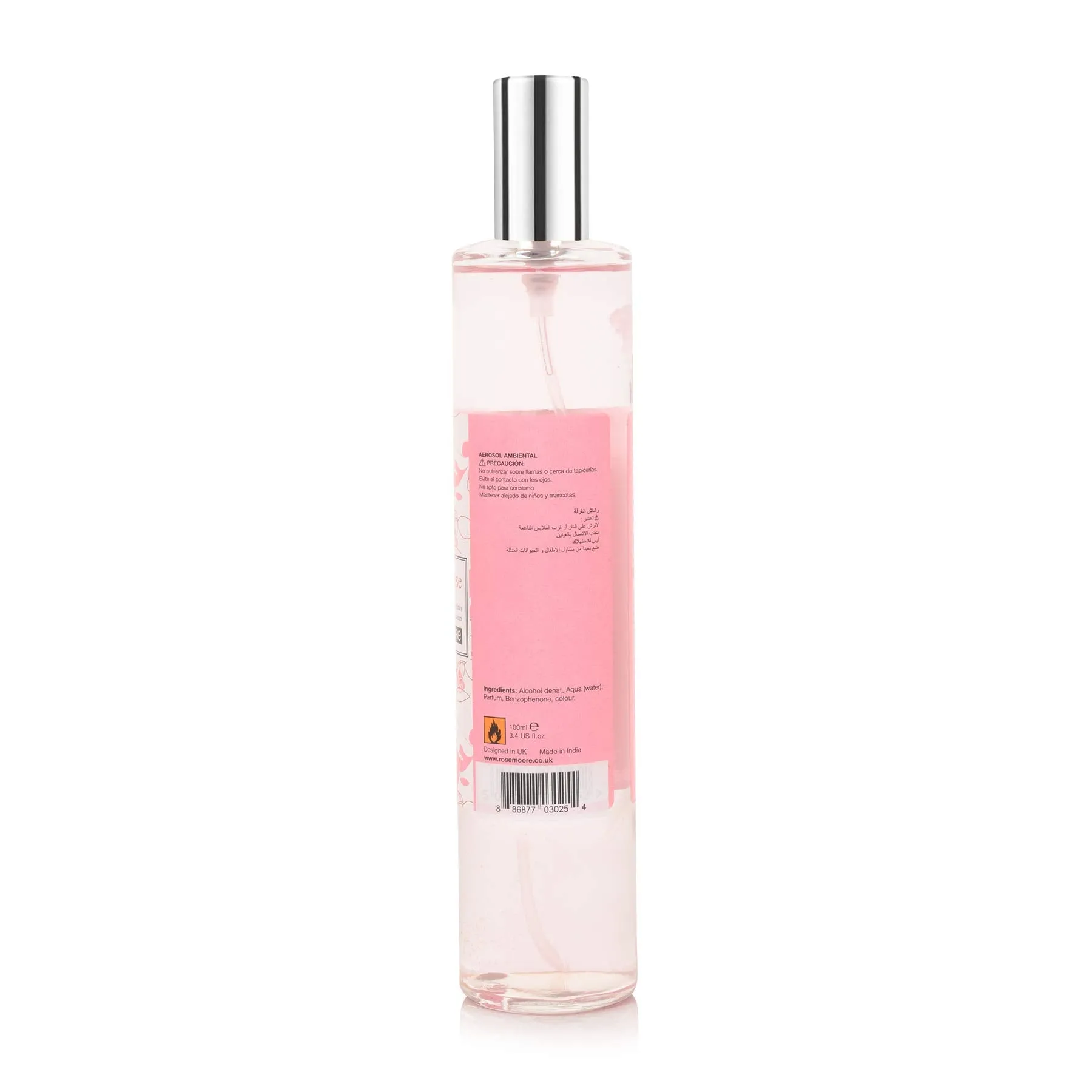 Rosemoore Home Scented Room Spray, Room Freshener, Fragrance for Living Room, Washroom, Bedroom, Office - Crystal Rose, 100 ML