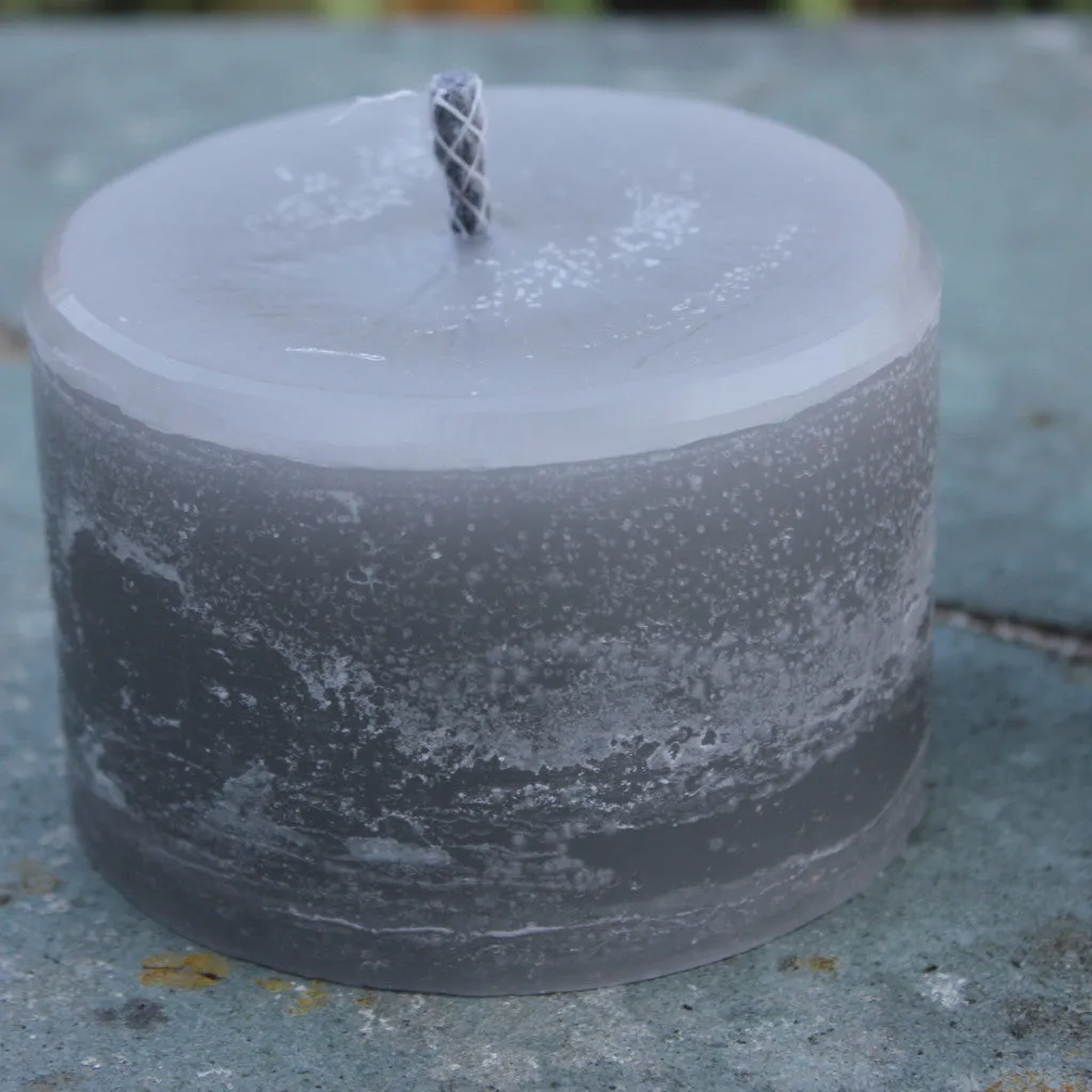 Rustic Outdoor Garden Candle