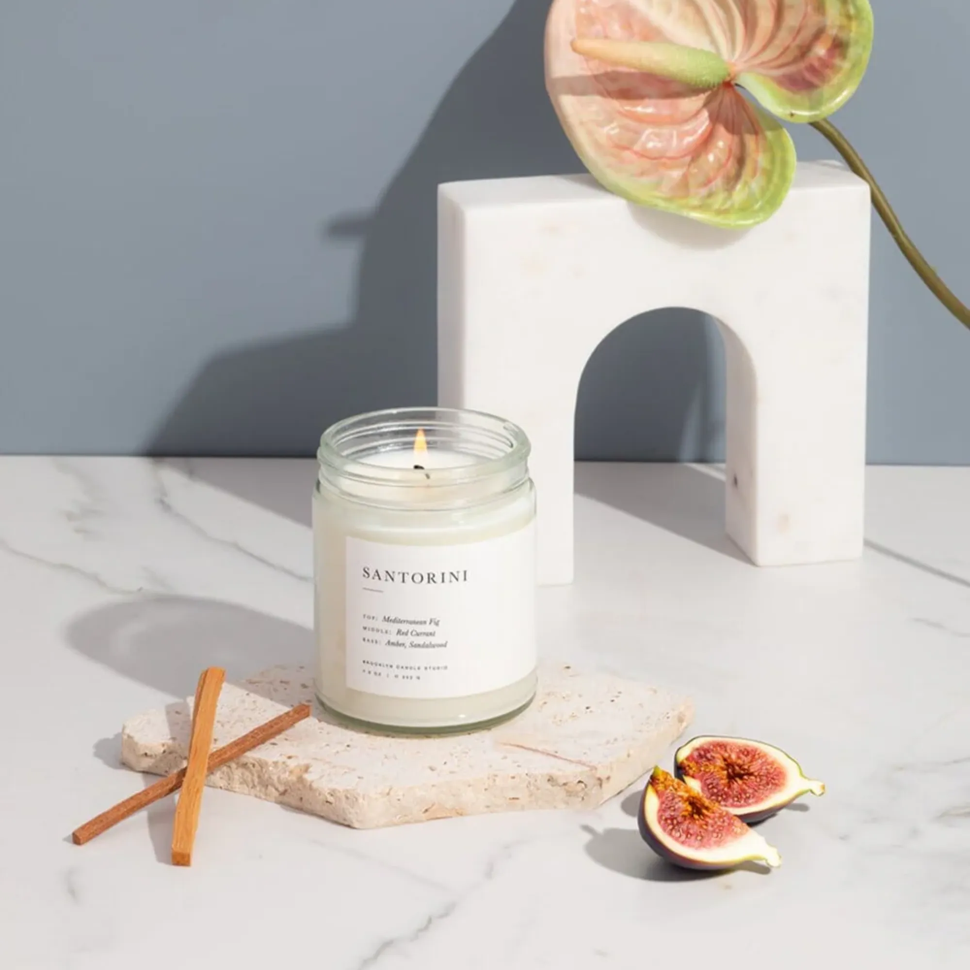 Santorini Jar Candle