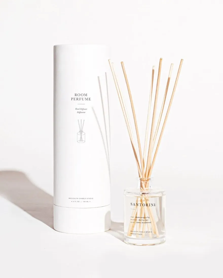 SANTORINI REED DIFFUSER BY BROOKLYN CANDLE