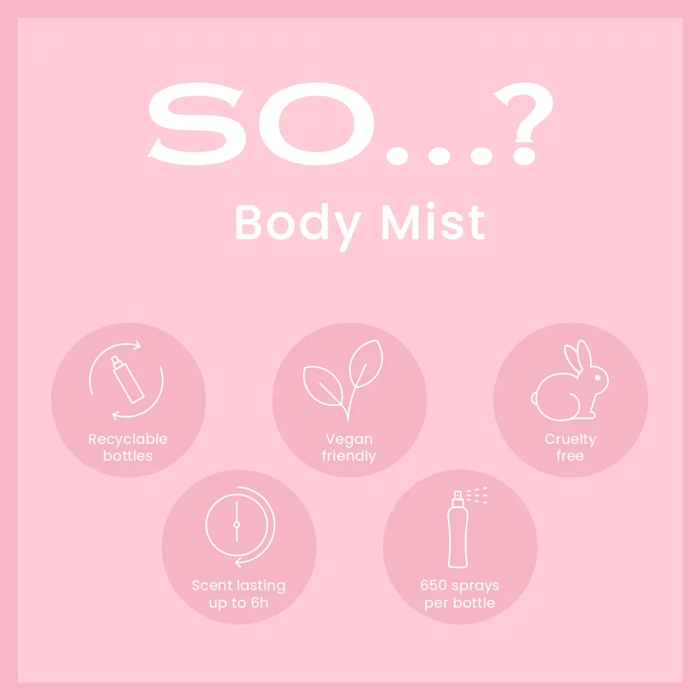 SO…? Sweet Pea Body Mist 100ml