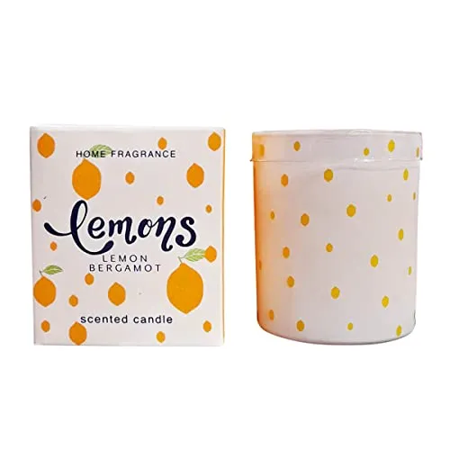 Soy Wax Scented Candle in Glass Jar for Home Fragrance and Home Decoration (25H Burn Time) (AXW2056-A)