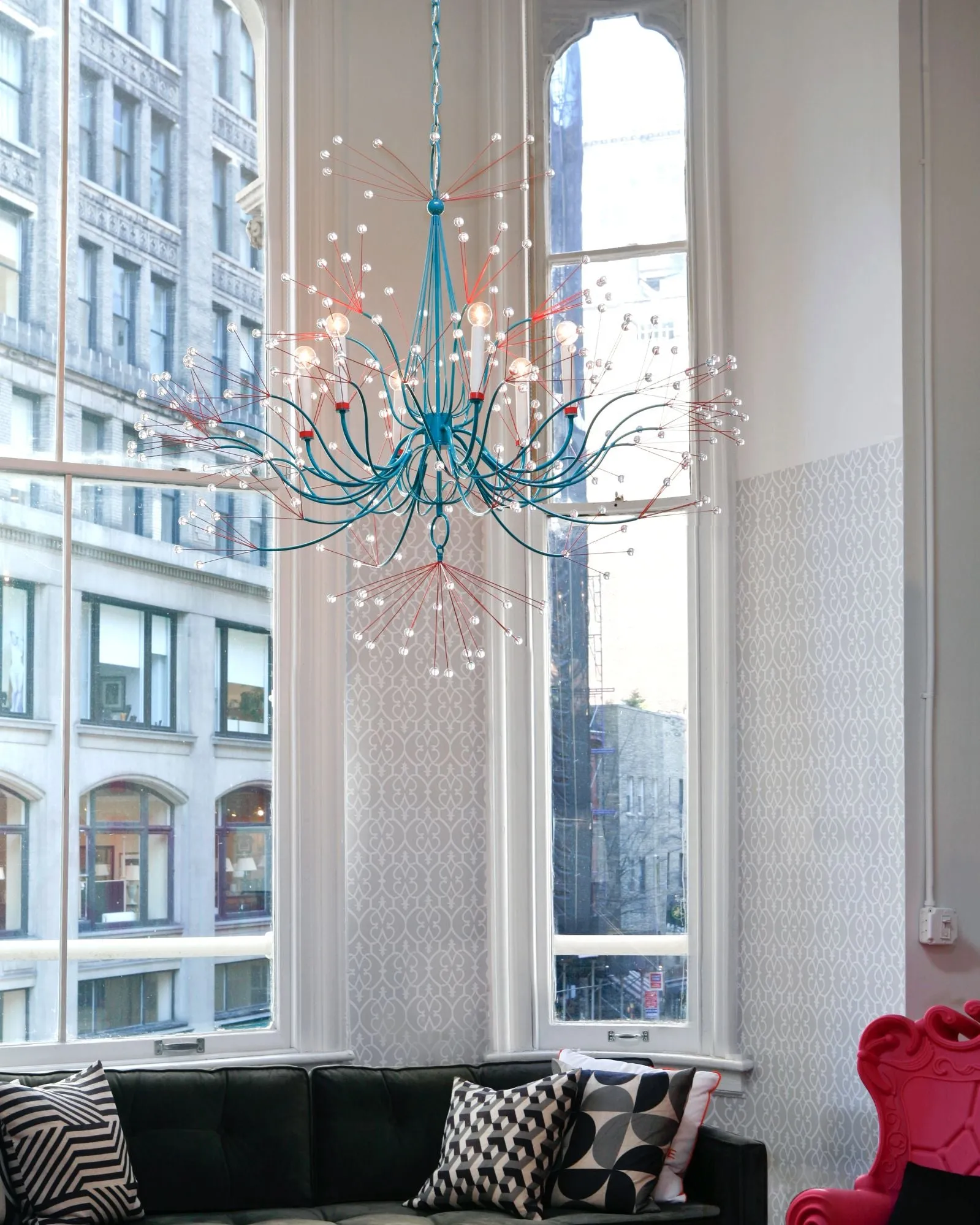 Splashing Water 54 Chandelier