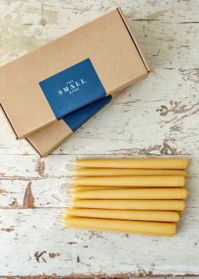 Standard Dinner – Pairs Pure Beeswax Candles – Boxes of 3, 4 or 6 pairs
