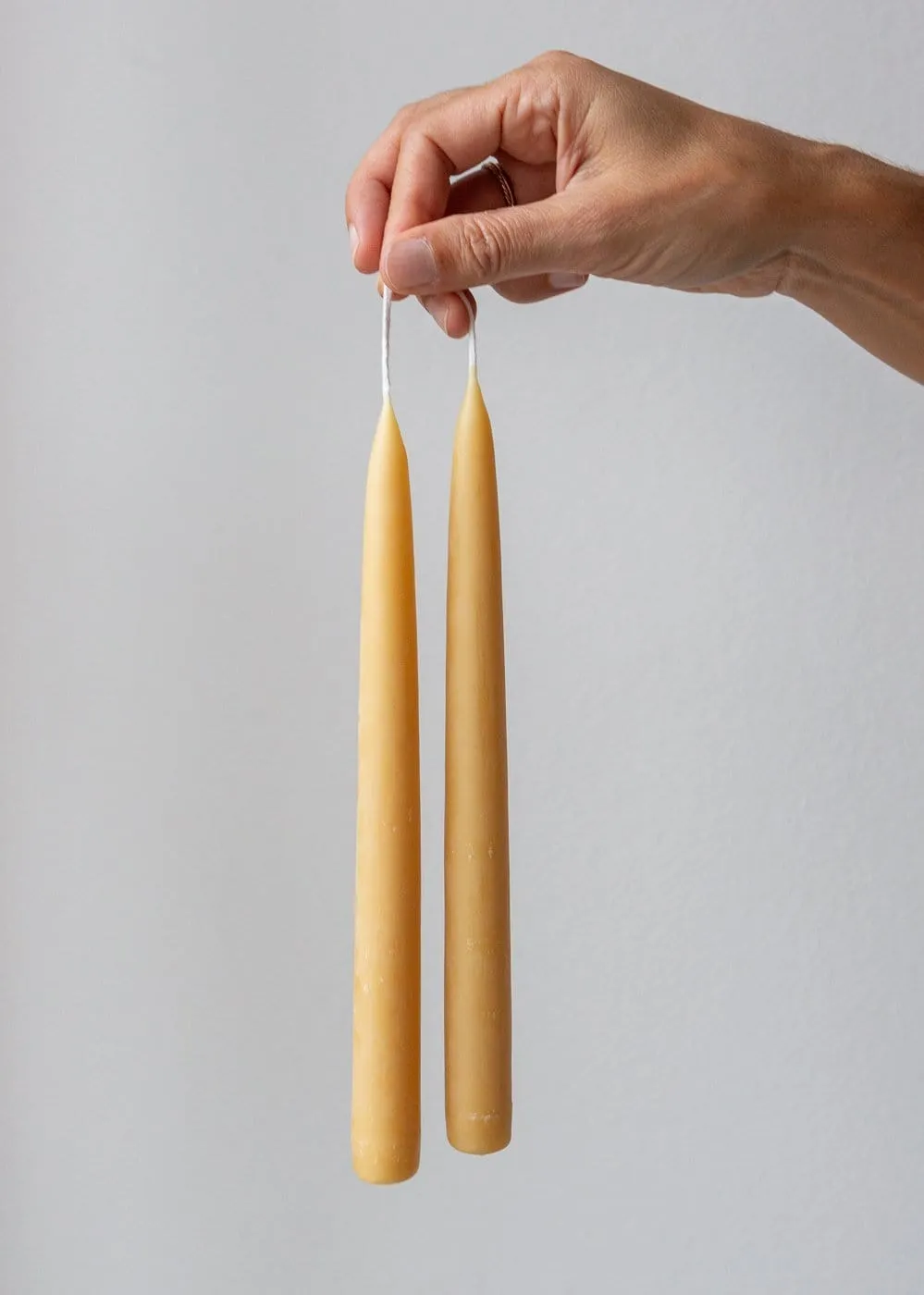 Standard Dinner – Pairs Pure Beeswax Candles – Boxes of 3, 4 or 6 pairs