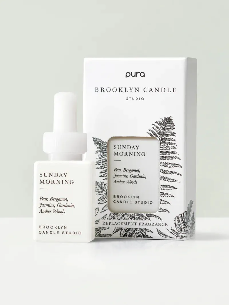 Sunday Morning Pura Fragrance Refill (Brooklyn Candle Studio)