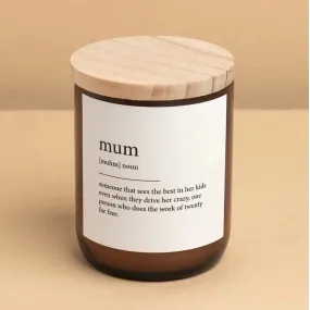 The Commonfolk Dictionary Meaning Candle - Mum (Hudson Valley)