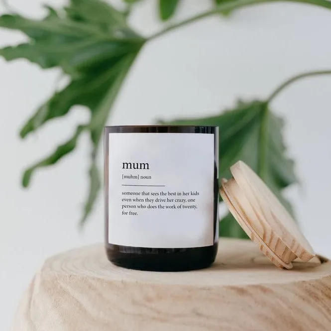 The Commonfolk Dictionary Meaning Candle - Mum (Hudson Valley)