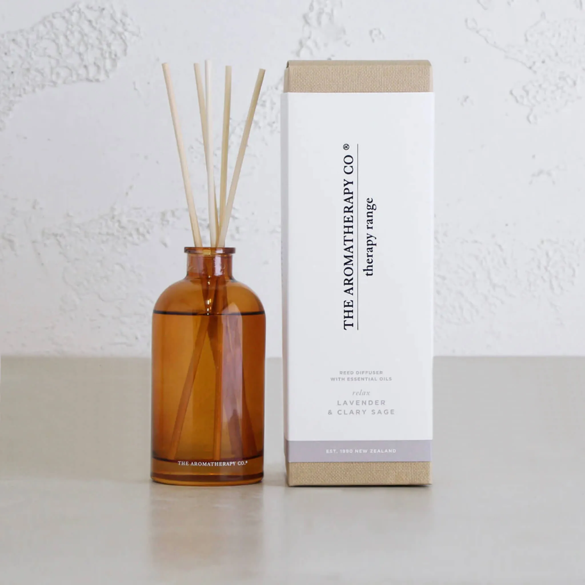 THERAPY RELAX REED DIFFUSER  |  LAVENDER   CLARY SAGE