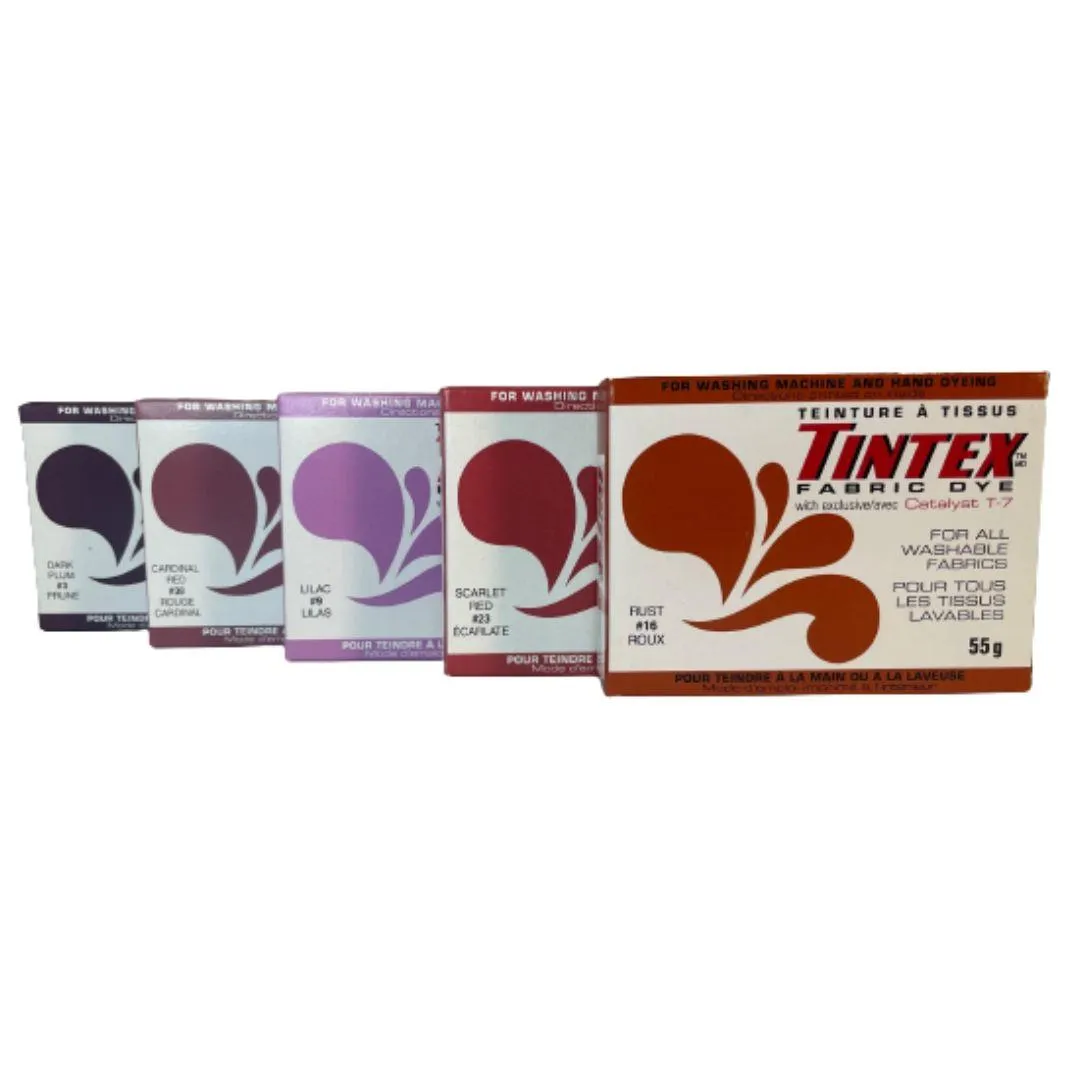 Tintex Dyes 55g Box Various Colours.