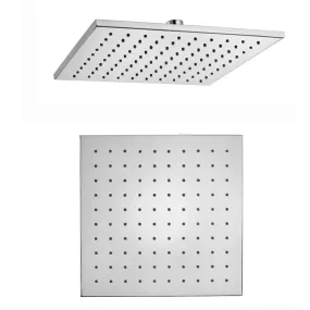 Viva Rain Shower Head 250mm Square Chrome