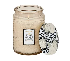 Voluspa Jasmine Midnight Blooms Large Jar Candle