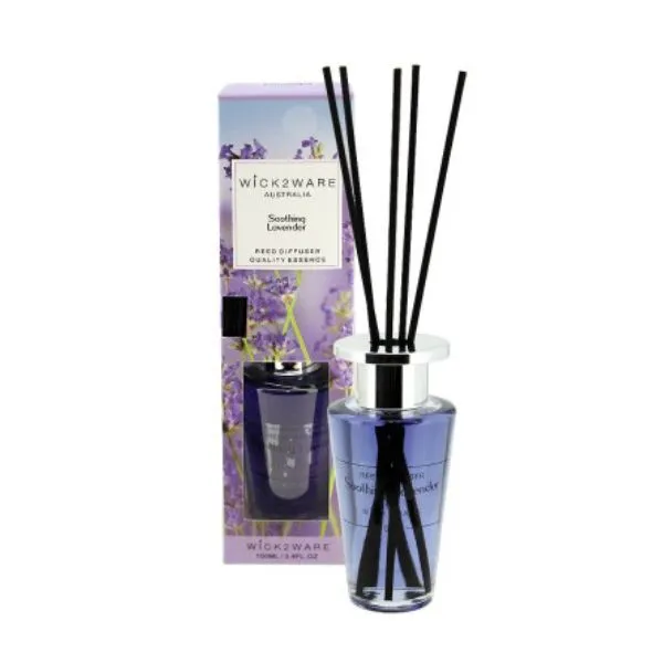 Wick2Wear Soothing Lavender Reed Diffuser - 100ml