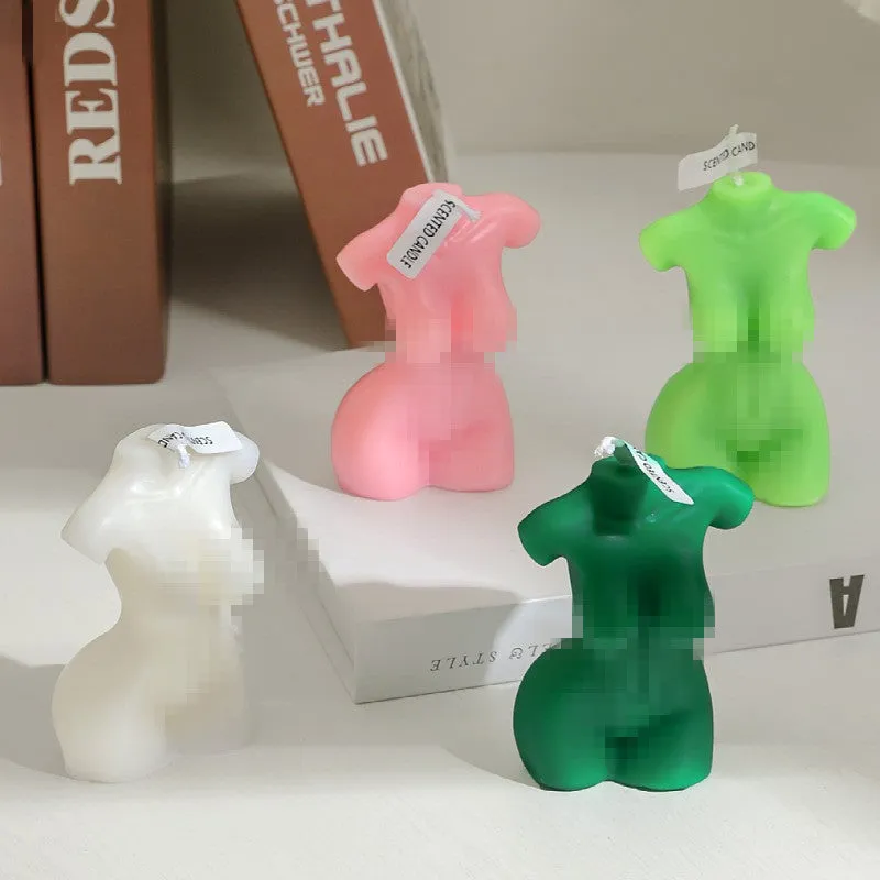 Women's body candles Handmade 5pcs set Birthday Office Housewarming Gift YH-24020602